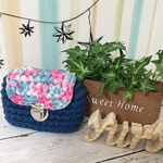 ズパゲッティ 蓋つきポーチ(o^^o)