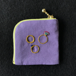 刺繍ミニアクセサリーポーチ アクセサリー