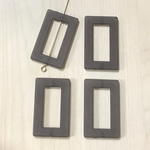 BLACK FROST RECTANGLE FLAME BEADS PARTS