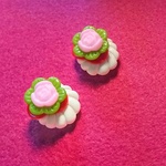 🌹ころりん薔薇の耳飾り🌹