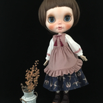 ＊Ｍitten＊outfit ＜Ｒ＞紺×ピンク