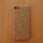*受注製作*ミナペルホネン*ChouCho ベージュ*mina perhonen*iPhoneケース*iPhoneカバー*スマホケース*スマホカバー