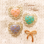12：ribbon pastel heart ring