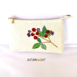 刺繍ポーチ〜ベリー
