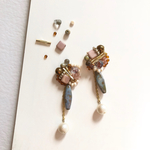 春 イヤリング/チタンピアス -mel-