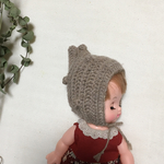 メルちゃん ソランちゃん  ニットボンネット 