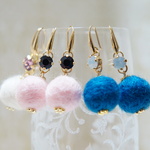 ponponピアス