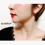 再販 シルバー 華奢デザイン チョーカー