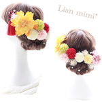 新作♡Lian mimi*和装髪飾りNo.89／結婚式／成人式／卒業式