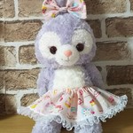 ステラルー スカート+リボン♥️スイーツ柄 ハンドメイドコスチューム♥️お洋服 ピンクレース