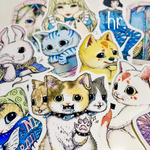 ステッカー　ニャルべロス