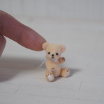 3.4cm ミニミニ クマちゃん (ピーチ)