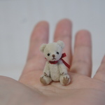 3.3cm ミニミニ クマちゃん (ベージュ)