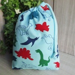 巾着袋(24cm×18cm)＊給食袋＊入園入学/通園通学【116-A】