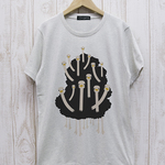 【サンプルSALE 50%OFF・1点限り】ダチョウクラブTee（オートミール） / RIT004-OA