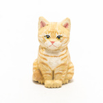 コルクのクリーム茶トラ猫