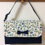 【tenko10jp様  オーダーページです】 上履き入れ    北欧の花