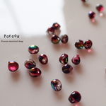 MIYUKI wine red ドロップ チェコビーズ 14g