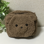 【kayoishappy様専用ページ】おしりふき入れ付きおむつポーチくまちゃん☆くまちゃんポーチ