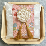 兎と桜の和リングピロー【受注制作】