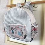 【オーダーのお品】こどもファスナーリュック（いぬ） 
