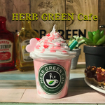 《再販》ハートのいちごミルクフラペチーノ♡フェイクフード