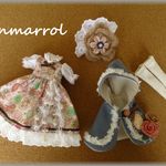 春ワンピースとケープ４点セット　＊ブライス　blythe＊　