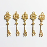 クラウンキーチャーム(5個入)【6906】