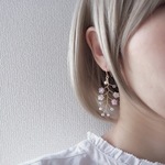 小さな桜の小枝ピアス*イヤリング(小枝アクセサリー)
