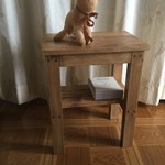 サイドテールにもなる可愛いスツール