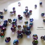 MIYUKI magic blue ドロップ チェコビーズ 14g
