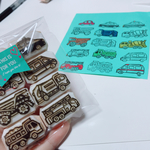 働く車シリーズ はんこ