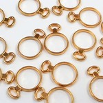 【再販】ミニ懐中時計　１５個　レジン　空枠　