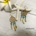 ドリームキャッチャーピアス(イヤリング)