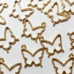 蝶々①　ちょうちょ　１５個　レジン　空枠　