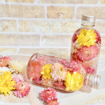 ヘリクリサムと紫陽花のハーバリウム～pink～