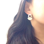 モダンピアス（ゴールド）金属アレルギー対応