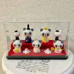 パンダ♡ひな人形2段飾り♡