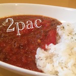 ２人前☆BistroCafe712のトマトカレー
