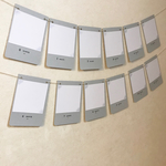  PhotoGarland＊フォトガーランド＊フォトアルバム＊BABY＊ライトグレー