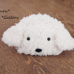 もふもふ♪わんこポーチ【しろ】