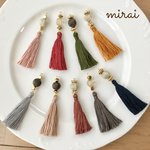 選べる！アンティーク調＊タッセルイヤリング/ピアス