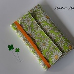 新書(コミック)判ブックカバー・花柄