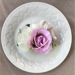 セレモニー 結婚式 卒入学式スーツに 髪飾り／コサージュ136