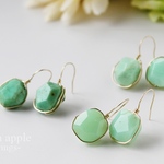 【14Kgf】Green apple ピアス / イヤリング