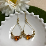 大人カラー！ヴィンテージ調フープピアス