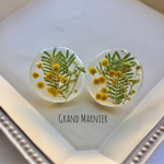 ミモザのイヤリング  .ピアス