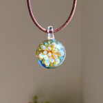 春色お花のペンダント