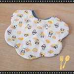 【新作🍞パンだ！パンダ🐼】♯8重ガーゼ  ♯リバーシブル  ♯ふわふわスタイ