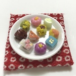 hand made ミニチュアドールハウス  京都 和菓子
